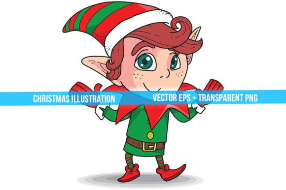 Christmas Elf Illustration Review for Modern Branding