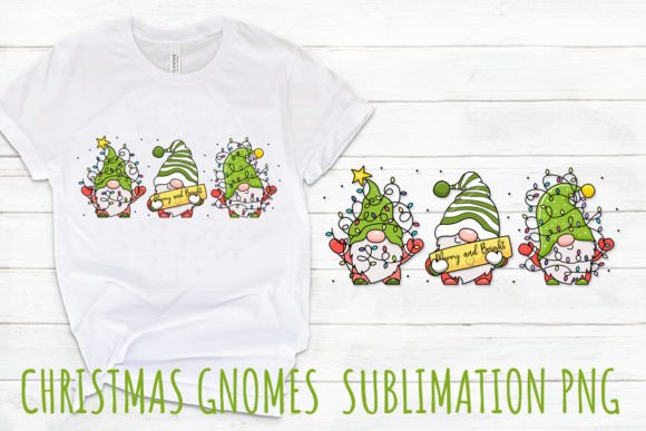 Christmas Gnomes PNG Review: Festive Illustrations for Crafters