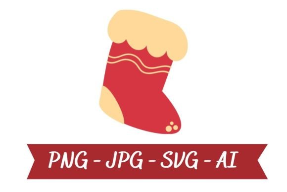 Christmas Stocking Clipart for Seasonal Illustrations