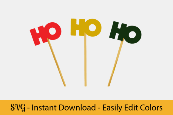 Christmas Svg, HO HO HO, Merry Christmas Illustration