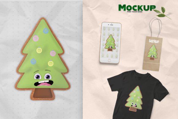 Christmas Tree Cookie Character Design Review