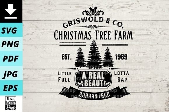 Griswold and Co Christmas Tree Farm Illustrations