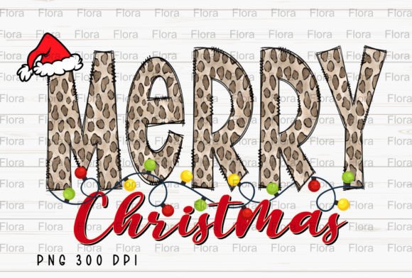 Merry Christmas Santa Leopard Doodle PNG: A Review for Modern Illustrations