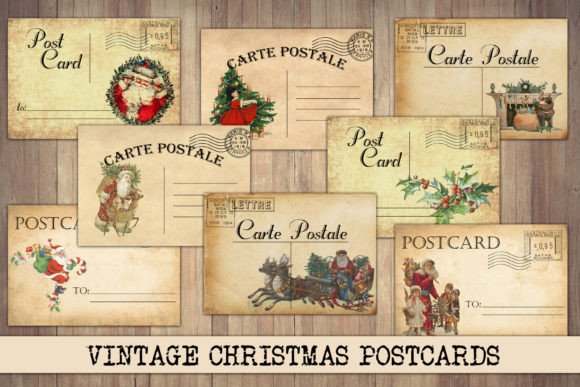 Vintage Christmas Postcards Embroidery Design Review