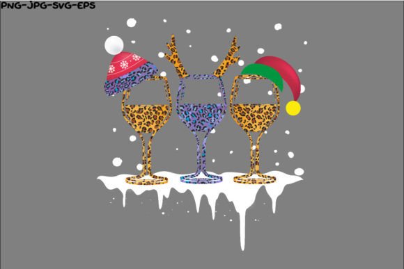 Wine Glass Illustration for Festive Branding