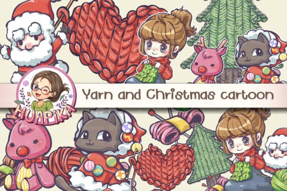 Yarn and Christmas Cartoon Embroidery Review